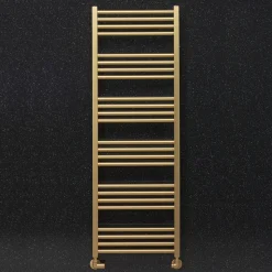 Crosswater MPRO Brushed Brass Heated Towel Rail