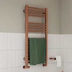 Crosswater MPRO Brushed Bronze Heated Towel Rail