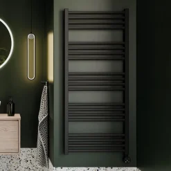 Crosswater MPRO Electric Matt Black Heated Towel Rail
