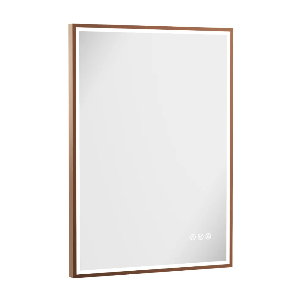 Crosswater MPRO Framed LED Illuminated Steam Free Mirror & Colour Change Lights
