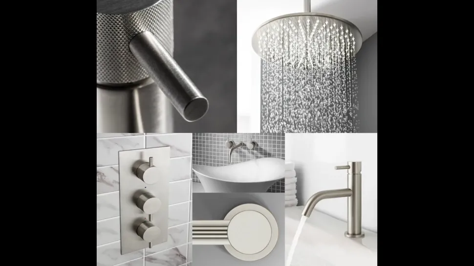 Crosswater MPRO 3 Hole Basin Mixer Tap