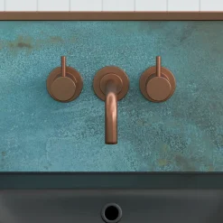 Crosswater MPRO 3 Hole Wall Mounted Basin Mixer Tap