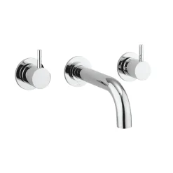 Crosswater MPRO 3 Hole Wall Mounted Bath Filler Tap