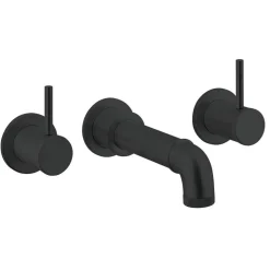 Crosswater MPRO Industrial 3 Hole Wall Mounted Bath Spout Tap