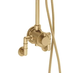 Crosswater MPRO Industrial Multifunction Thermostatic Shower Valve & Rigid Riser Kit