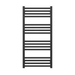 Crosswater MPRO Matt Black Heated Towel Rail