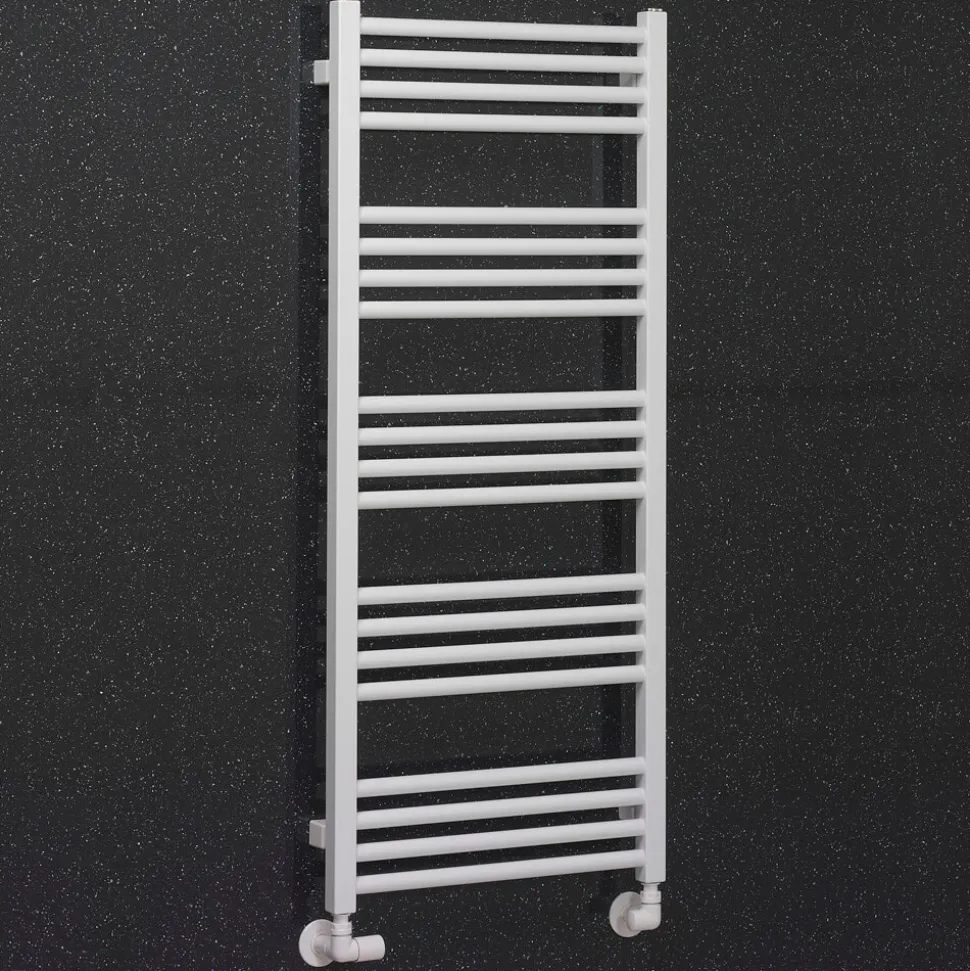 Crosswater MPRO Matt White Heated Towel Rail