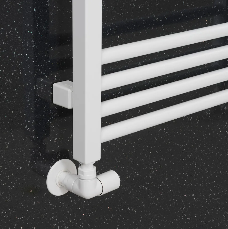 Crosswater MPRO Matt White Heated Towel Rail