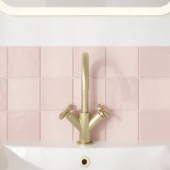 Crosswater MPRO Mono Basin Mixer Tap with Crosshead Handles