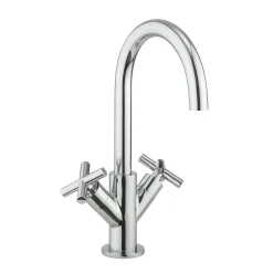 Crosswater MPRO Mono Basin Mixer Tap with Crosshead Handles