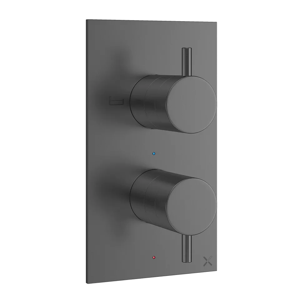 Crosswater MPRO 2 Outlet Concealed Thermostatic Shower Valve