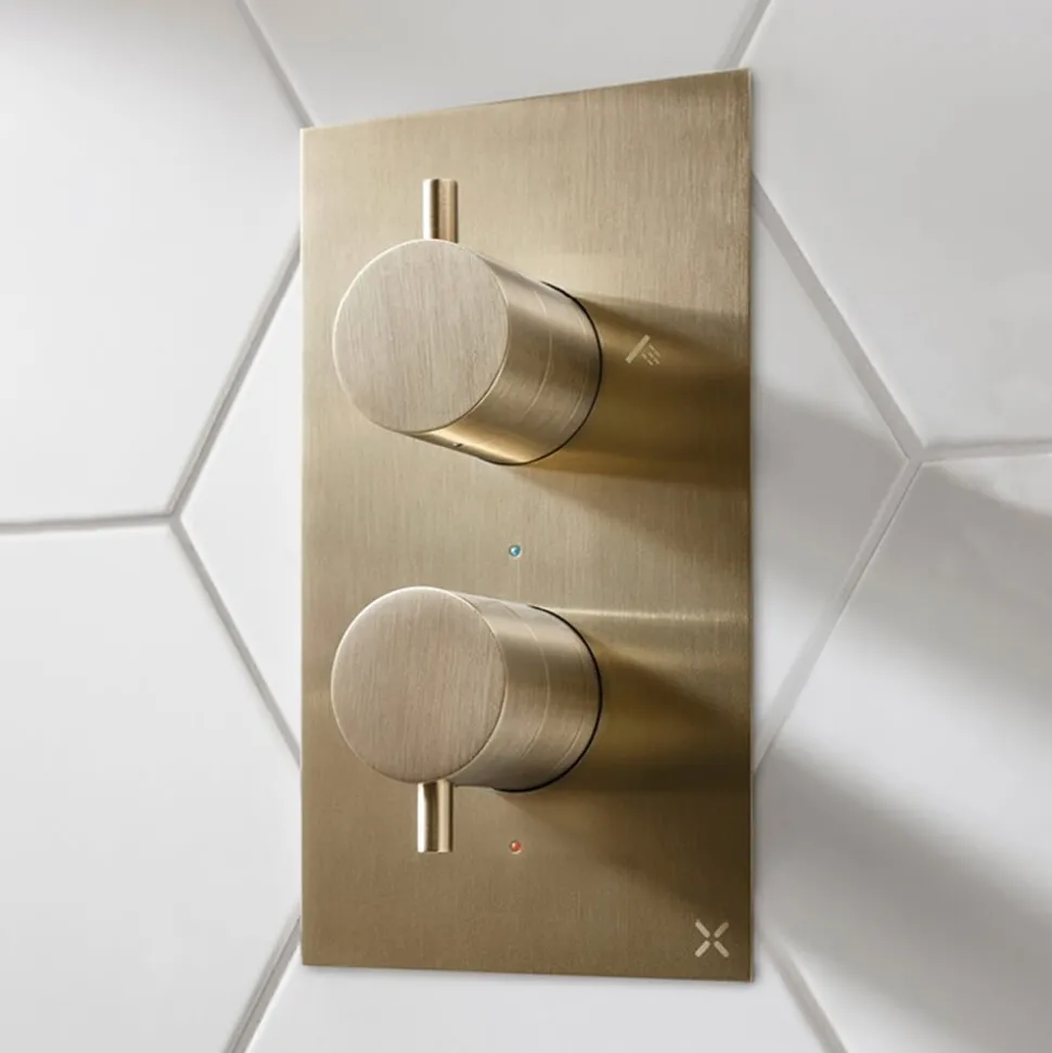 Crosswater MPRO 2 Outlet Concealed Thermostatic Shower Valve