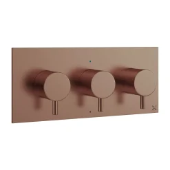 Crosswater MPRO 2 Outlet Concealed Thermostatic Shower Valve (3 Handles)