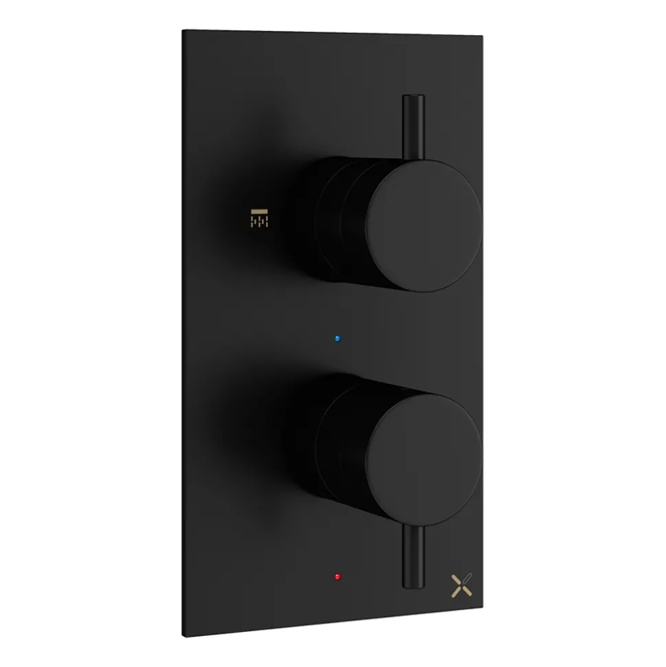 Crosswater MPRO 2 Outlet Concealed Thermostatic Shower Valve