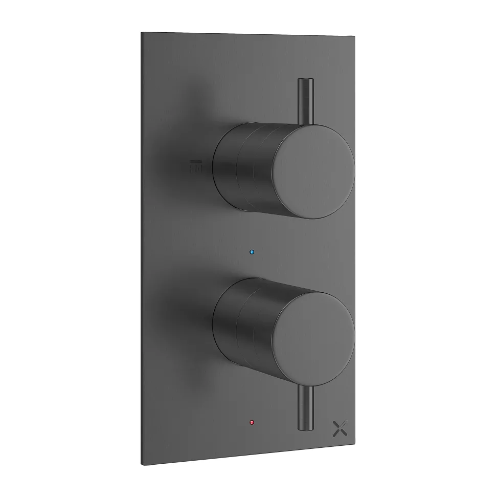 Crosswater MPRO 2 Outlet Concealed Thermostatic Shower Valve