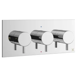 Crosswater MPRO 3 Outlet Concealed Thermostatic Shower Valve
