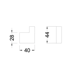 Crosswater MPRO Robe Hook