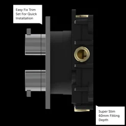 Crosswater MPRO Thermostatic 1 Outlet Shower Valve - Crossbox Technology