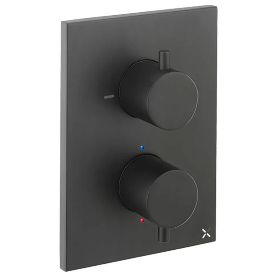 Crosswater MPRO Thermostatic 2 Outlet Shower Valve - Crossbox Technology