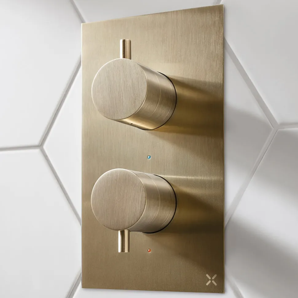 Crosswater MPRO Thermostatic 2 Outlet Shower Valve - Crossbox Technology