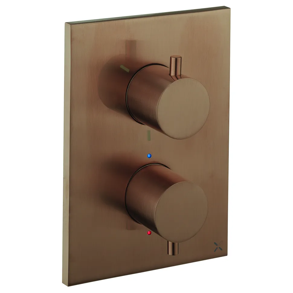 Crosswater MPRO Thermostatic 3 Outlet Shower Valve - Crossbox Technology