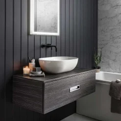 Crosswater MPRO Wall Mounted Basin Mixer Tap - Matt Black