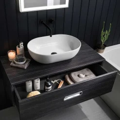 Crosswater MPRO Wall Mounted Basin Mixer Tap - Matt Black