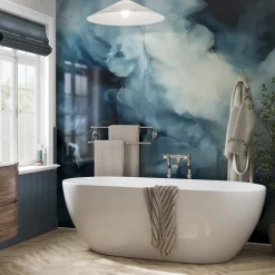 Crosswater Ocean Smoke Acrylic Bathroom Wall Panel