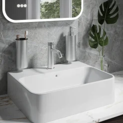 Crosswater 3ONE6 Stainless Steel Mono Basin Mixer