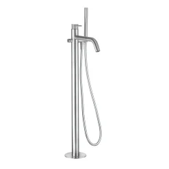 Crosswater 3ONE6 Stainless Steel Floorstanding Bath Shower Mixer Tap
