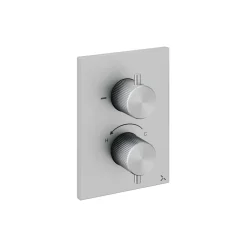 Crosswater 3ONE6 Stainless Steel 2 Outlet Concealed Shower Valve with Crossbox Technology