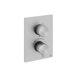 Crosswater 3ONE6 Stainless Steel 3 Outlet Concealed Shower Valve with Crossbox Technology