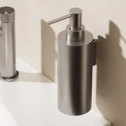 Crosswater 3ONE6 Stainless Steel Wall Mounted Soap Dispenser