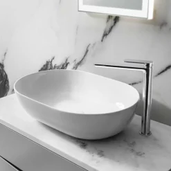 Crosswater Pier Tall Monobloc Basin Mixer