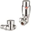 Crosswater Pier Thermostatic Corner Radiator Valves