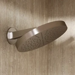Crosswater Revive Stainless Steel Round Shower Head Wall Mounted