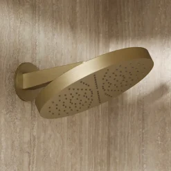 Crosswater Revive Stainless Steel Round Shower Head Wall Mounted
