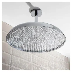 Crosswater Rex Chrome Extendable Ceiling Mounted Shower Arm - 80mm, 120mm & 200mm