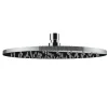Crosswater Union 250mm Fixed Shower Head - Brushed Black Chrome