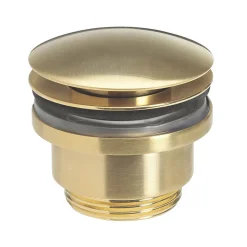 Crosswater Union Universal Basin Click Waste - Brushed Brass