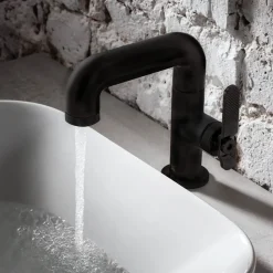 Crosswater Union WRAS Approved Mono Basin Mixer Tap - Matt Black