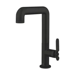 Crosswater Union WRAS Approved Tall Basin Mixer Tap - Matt Black