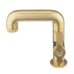 Crosswater Union WRAS Approved Mono Basin Mixer Tap - Brushed Brass