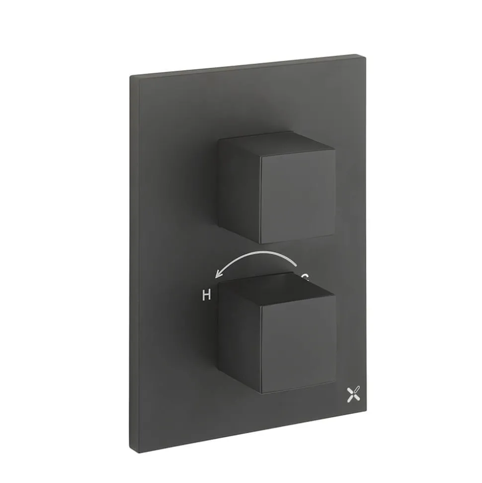 Crosswater Verge Thermostatic 3 Outlet Shower Valve - Crossbox Technology