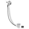 Crosswater VS Slimline Bath Filler with Pop-Up Waste