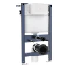 Crosswater Wall Hung 820mm Height Support Frame with Dual Flush Cistern