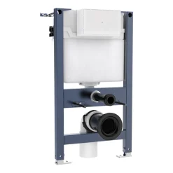 Crosswater Wall Hung 820mm Height Support Frame with Dual Flush Cistern