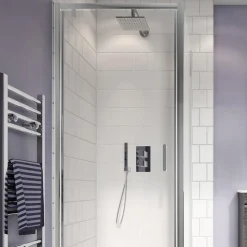 Crosswater Water Square 2 Outlet 2 Handle Shower Bundle - Chrome