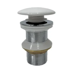 Drench Ceramic Unslotted Clicker Basin Waste