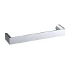 Drench Chrome Rectangular D Bar Furniture Handle - 96mm Centres